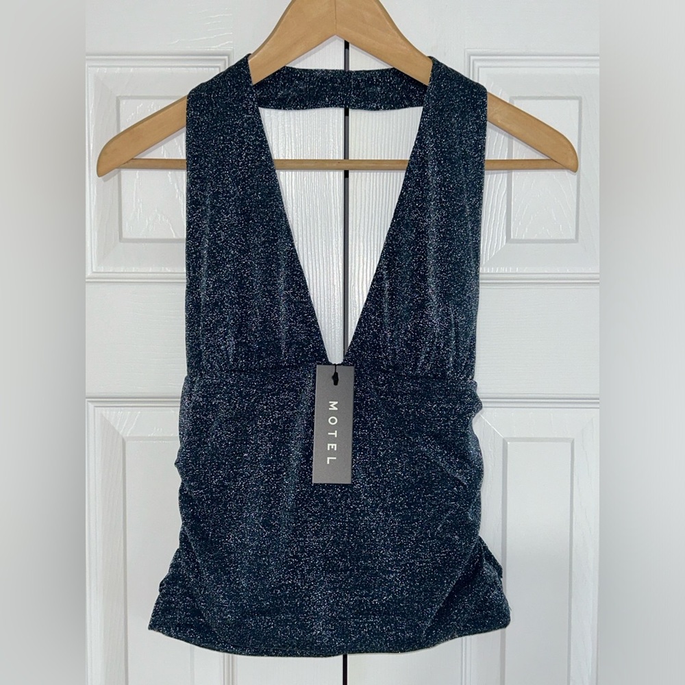 Motel cosimo halter top NWT